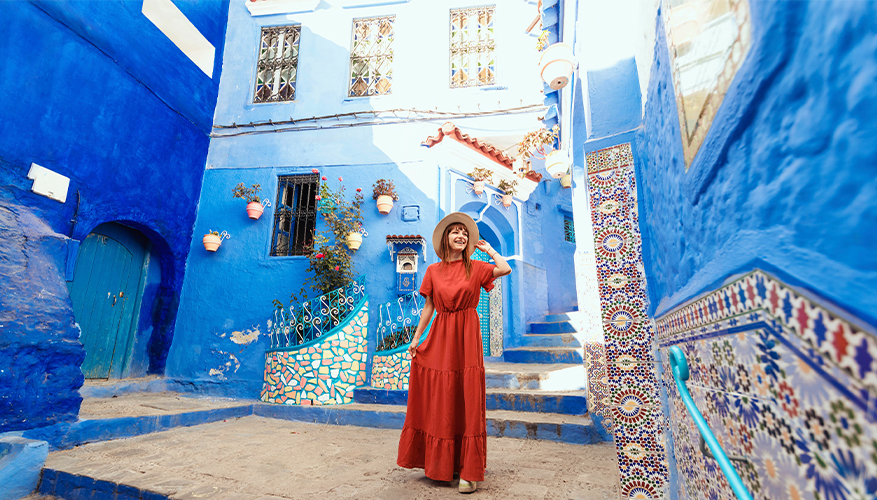 Blue City, Morocco